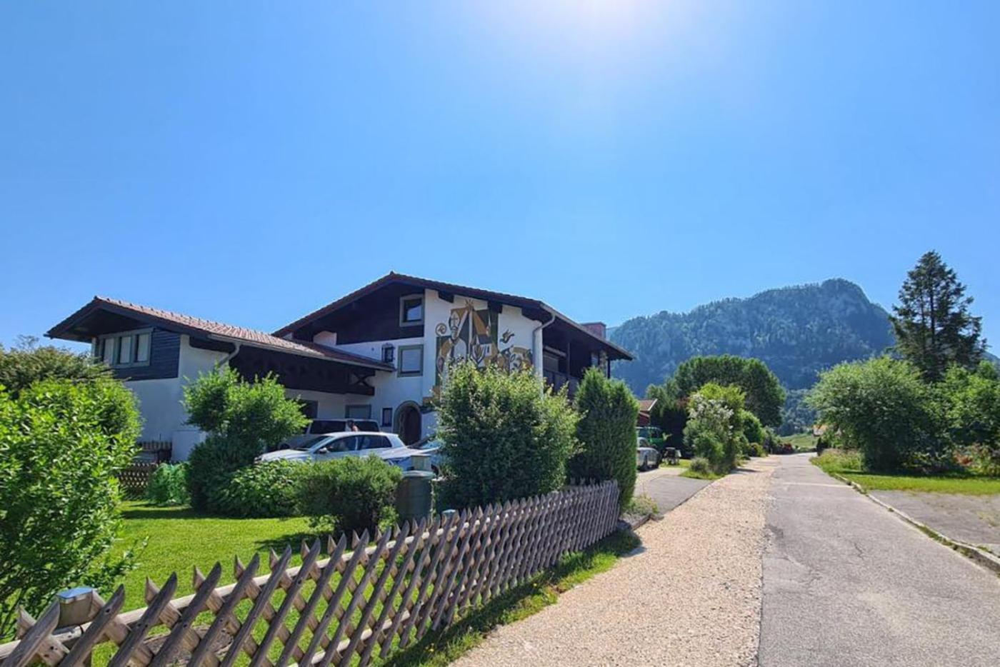 Gemuetliche Ferienwohnung Mit Terrasse Und Bergblick Inzell Dış mekan fotoğraf
