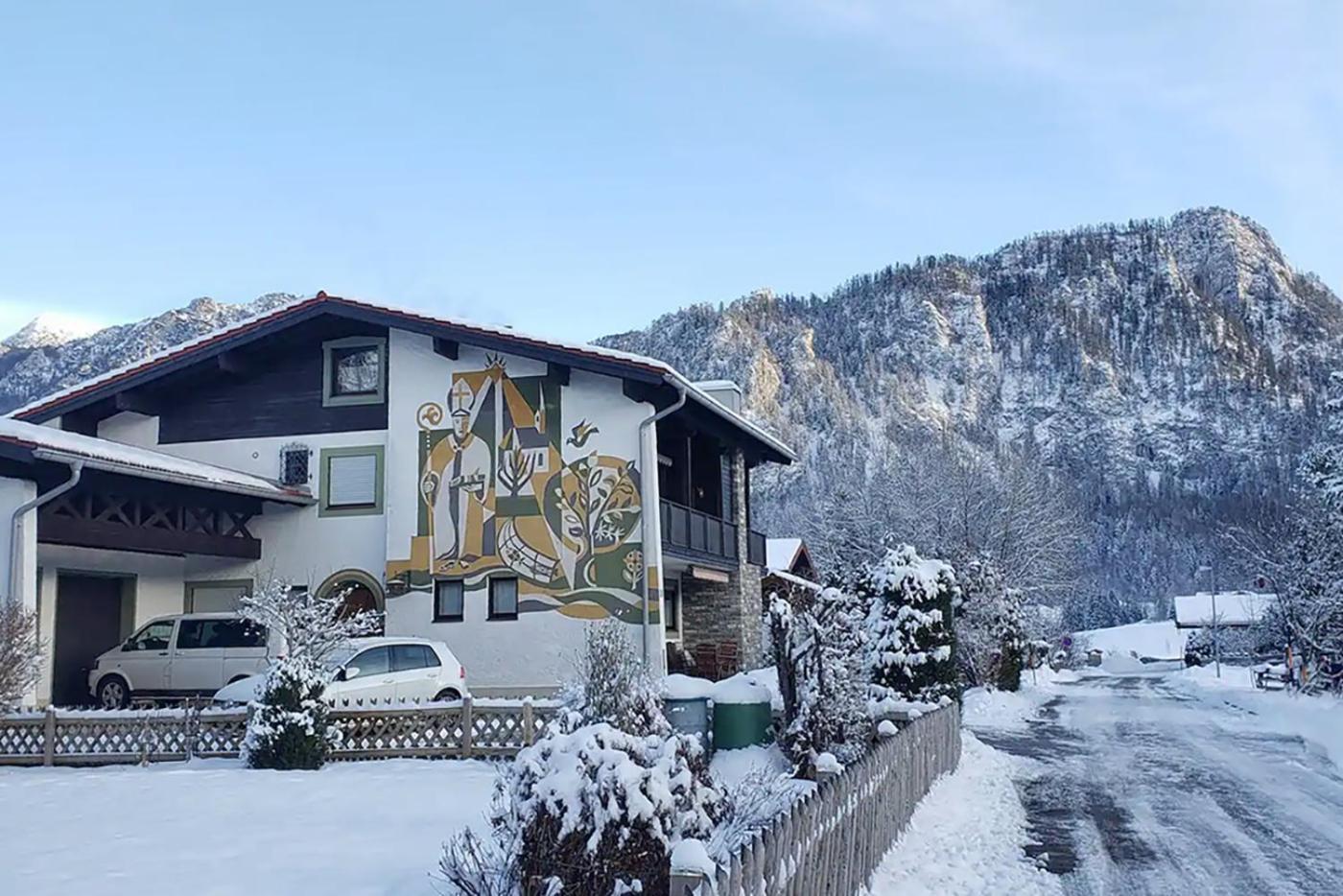 Gemuetliche Ferienwohnung Mit Terrasse Und Bergblick Inzell Dış mekan fotoğraf